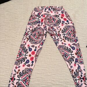 New paisley full length size large legging
